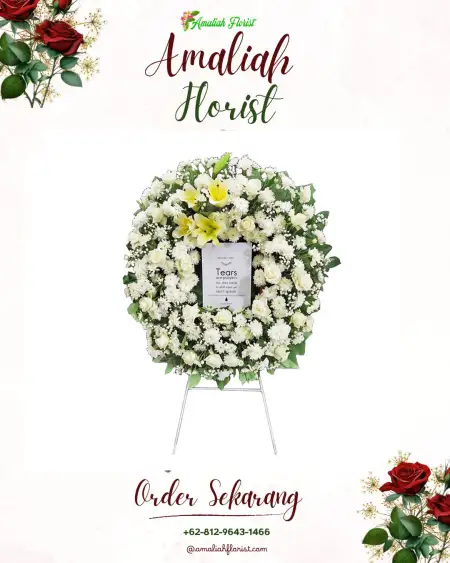 Krans Bunga Duka Perbutulan